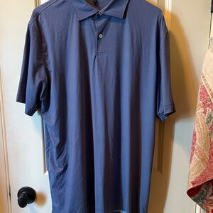 Peter Millar Navy Polo Shirt Doublegate Country Club